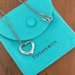 Tiffany & Co. Open Heart Necklace